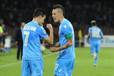 Callejon e Hamsik