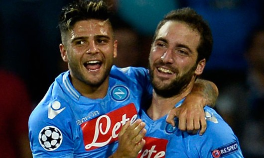 Insigne e Higuain